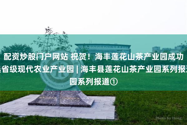 配资炒股门户网站 祝贺！海丰莲花山茶产业园成功入选省级现代农业产业园 | 海丰县莲花山茶产业园系列报道①